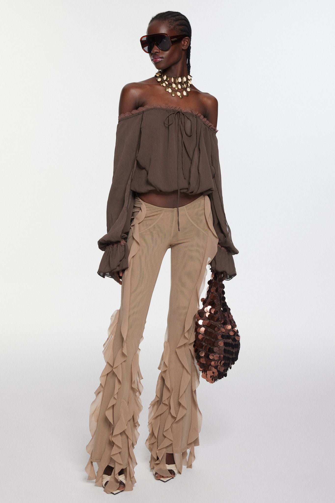 Selenia Pants - Nude